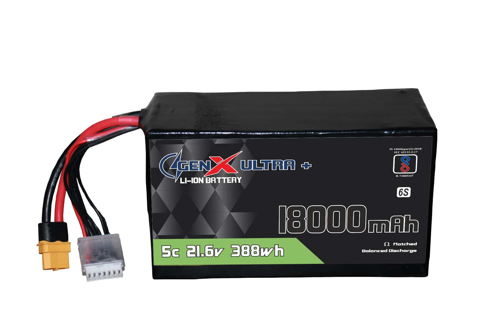 GenX Ultra+ 21.6V 18000mah 5C Premium Lithium Ion Rechargeable Battery view MAIN