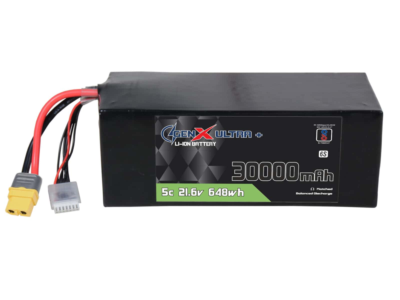 GenX Ultra+ 21.6V 30000mah 5C Premium Lithium Ion Rechargeable Battery view MAIN
