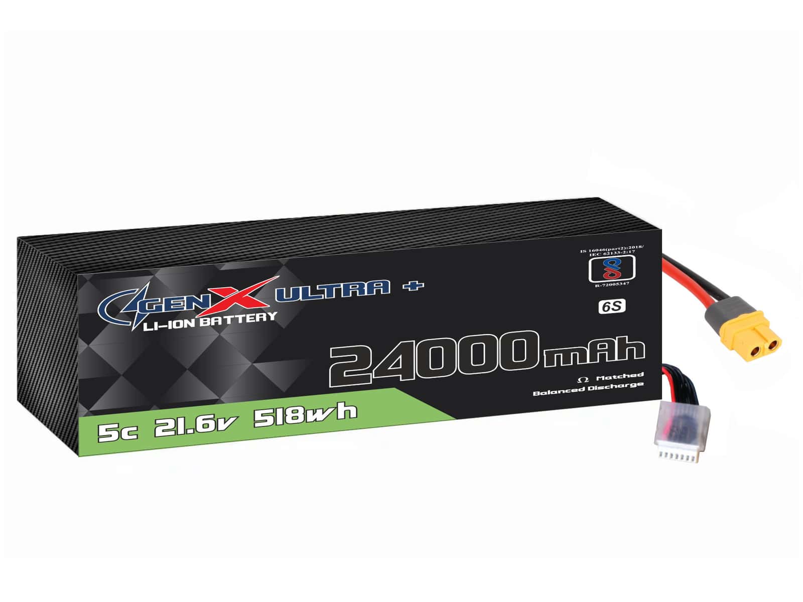 GenX Ultra+ 21.6V 24000mah 5C Premium Lithium Ion Rechargeable Battery view MAIN