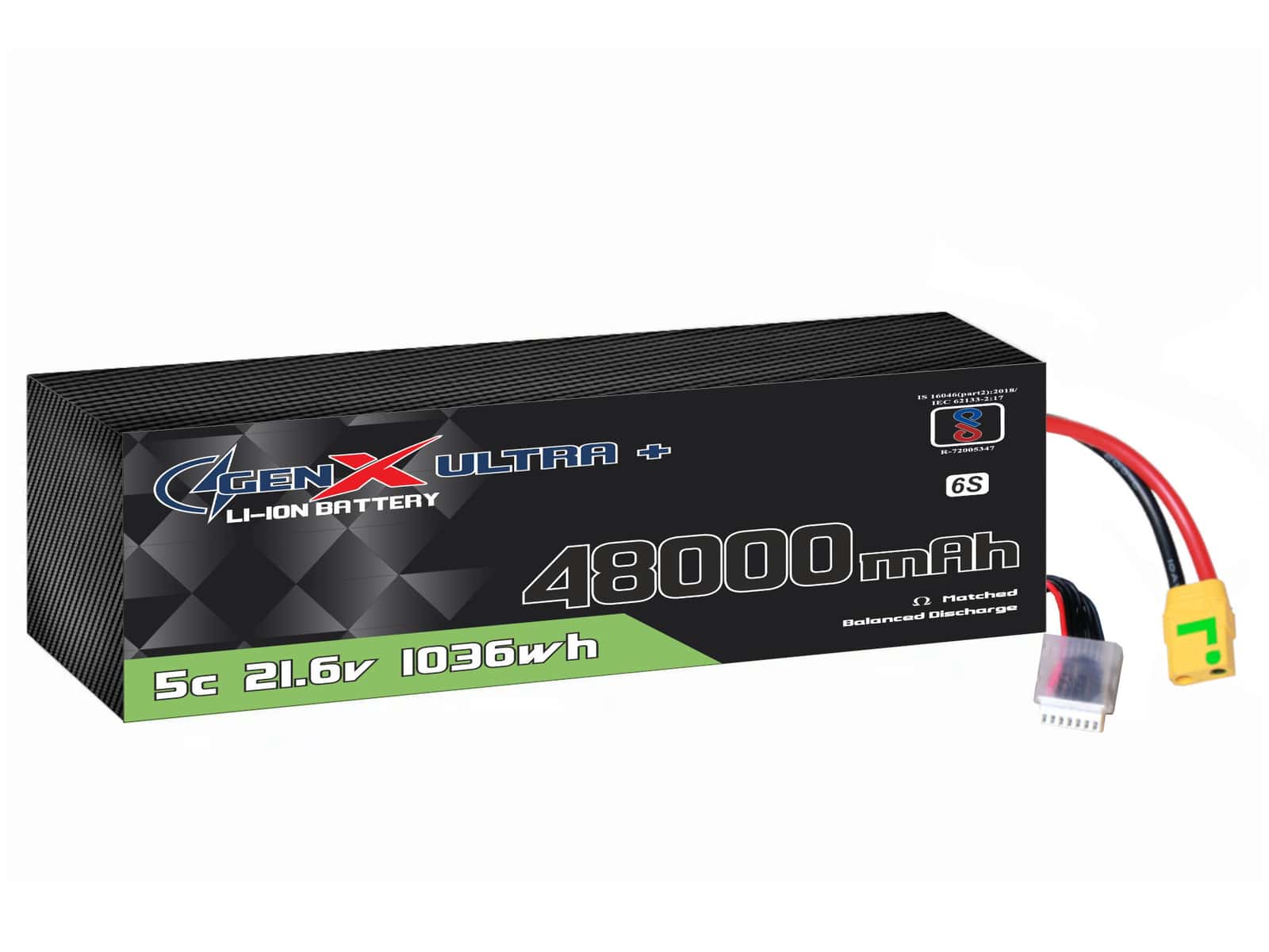 GenX Ultra+ 21.6V 48000mah 5C Premium Lithium Ion Rechargeable Battery view MAIN