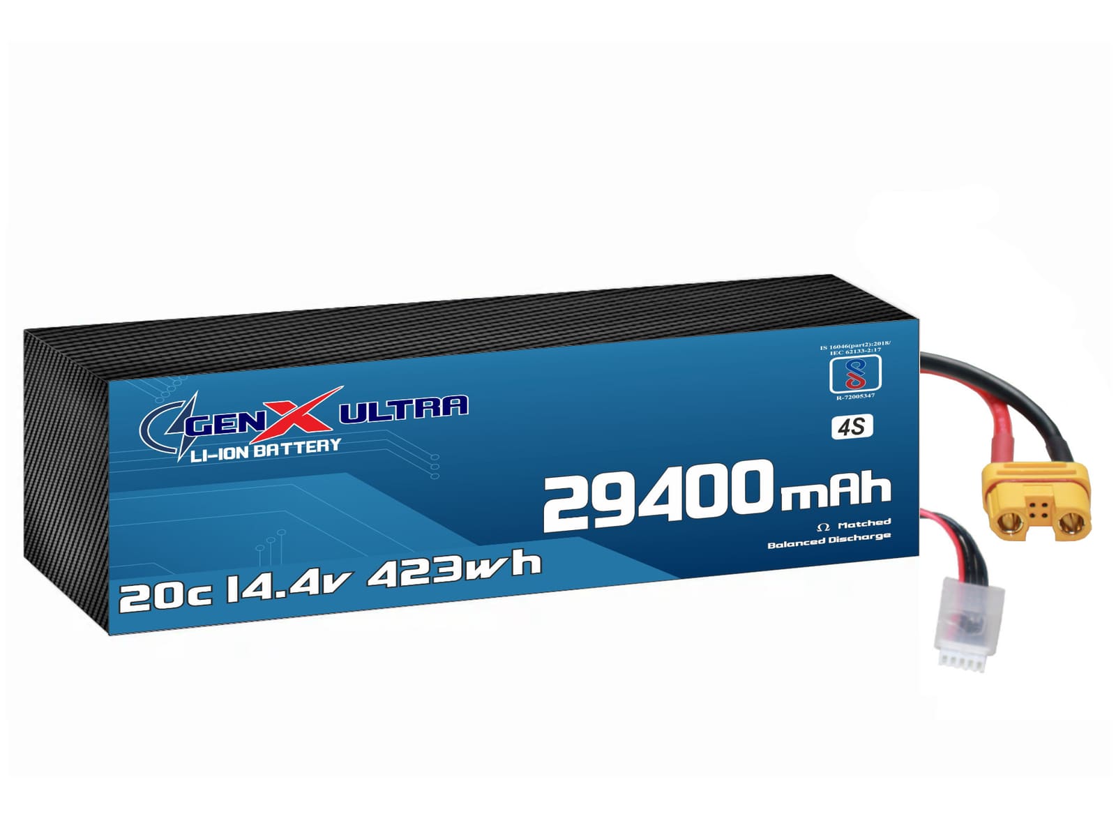 51.8V · 14S · 12000mAh · 5C — GenX UAV Battery Series UAV battery pack