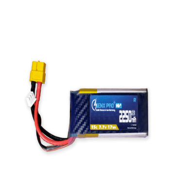 2250mAh · 15C — GenX Pro+ · Solid-State Series UAV battery pack