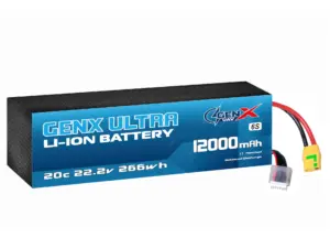 GenX Ultra 22.2V 6S3P 12000mah 20C Premium Lithium Ion Rechargeable Battery