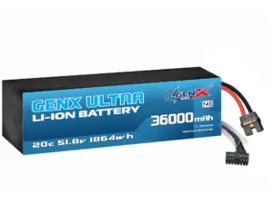 GenX Ultra 51.8V 14S9P 36000mah 20C Premium Lithium Ion Rechargeable Battery