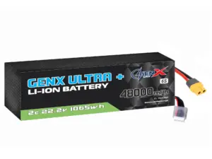 GenX Ultra+ 22.2V 6S8P 48000mah 5C Premium Lithium Ion Rechargeable Battery