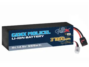 GenX Molicel 14.8V 4S9P 37800mah 11C Premium Lithium Ion Rechargeable Battery