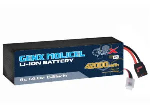 GenX Molicel 14.8V 4S10P 42000mah 11C Premium Lithium Ion Rechargeable Battery