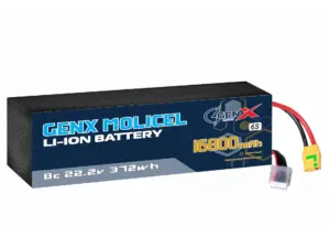 GenX Molicel 22.2V 6S4P 16800mah 11C Premium Lithium Ion Rechargeable Battery