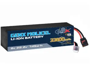 GenX Molicel 22.2V 6S8P 33600mah 11C Premium Lithium Ion Rechargeable Battery