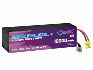 GenX Molicel+ 22.2V 6S4P 18000mah 13C Premium Lithium Ion Rechargeable Battery