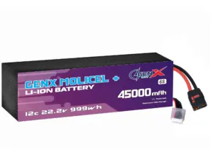 GenX Molicel+ 22.2V 6S10P 45000mah 13C Premium Lithium Ion Rechargeable Battery