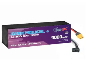 GenX Molicel+ 51.8V 14S2P 9000mah 13C Premium Lithium Ion Rechargeable Battery