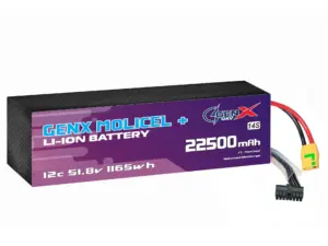 GenX Molicel+ 51.8V 14S5P 22500mah 13C Premium Lithium Ion Rechargeable Battery