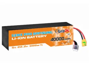 GenX Pro Samsung 22.2V 6S8P 40000mah 9C Premium Lithium Ion Rechargeable Battery