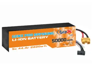 GenX Pro Samsung 44.4V 12S10P 50000mah 9C Premium Lithium Ion Rechargeable Battery