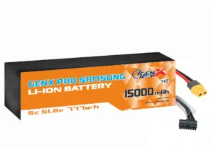 GenX Pro Samsung 51.8V 14S3P 15000mah 9C Premium Lithium Ion Rechargeable Battery
