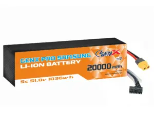 GenX Pro Samsung 51.8V 14S4P 20000mah 9C Premium Lithium Ion Rechargeable Battery