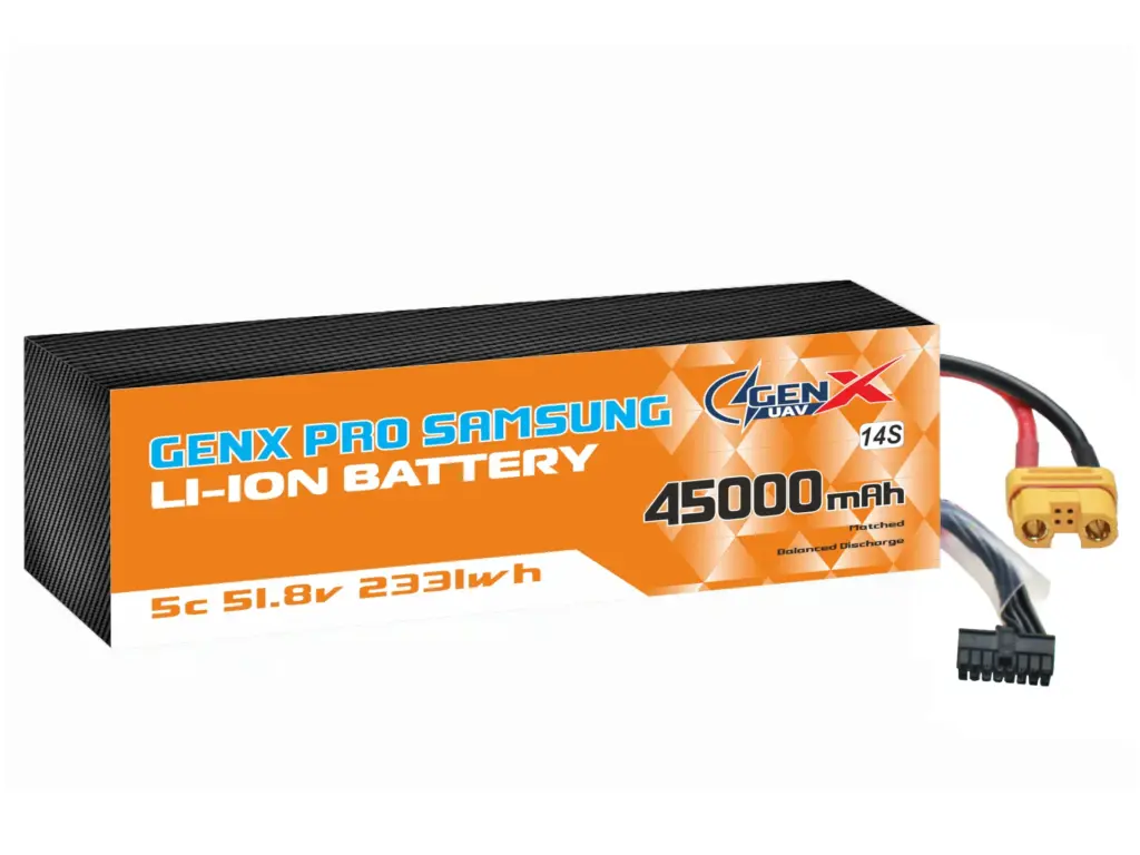 GenX Pro Samsung 51.8V 14S9P 45000mah 9C Premium Lithium Ion Rechargeable Battery