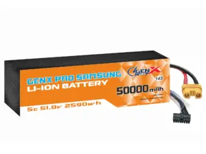 GenX Pro Samsung 51.8V 14S10P 50000mah 9C Premium Lithium Ion Rechargeable Battery