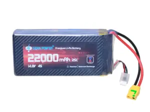 GenX 14.8V 4S 22000mAh 25C / 50C Premium Lipo Battery with Antispark XT90s connector
