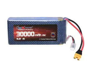 GenX 15.2V 4S 30000mah 25C / 40C Premium Lipo Battery with AS150U connector