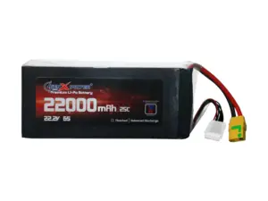 GenX 22.2V 6S 22000mAh 25C / 50C Premium Lipo Battery with ANTISPARK XT90S CONNECTOR