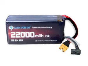 GenX 44.4V 12S 22000mAh 25C / 50CPremium Lipo Battery with AS150 Connector